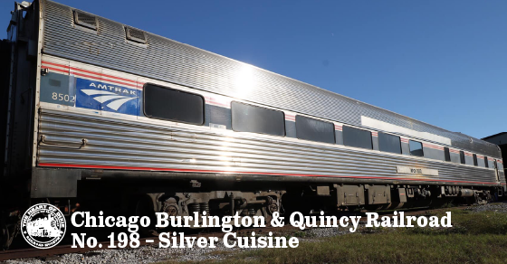 Silver Cuisine in Amtrak Livery