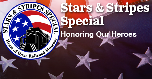 Stars and Stripes Logo over US Flag Background Ima