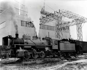 Photo of No. 4046 working at the Alabama By-Products and Coke Co.