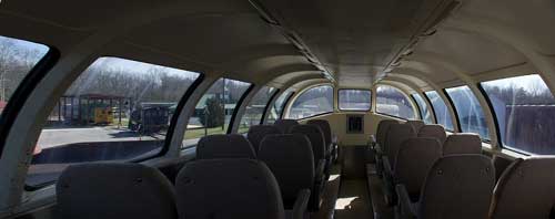 Interior of Dome Car MP892