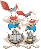 Larry and Sean: the Bunnies 2