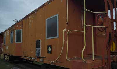 Caboose X461 built in 1970 for Southern Railway.