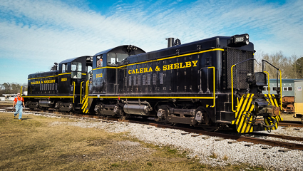 Memphis station’s lone switch engine, known as “the ten-spot” 