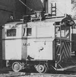 A Boxcab Electric Trolley locomotive