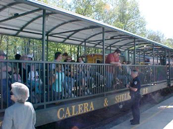 The Museum's open air cars today
