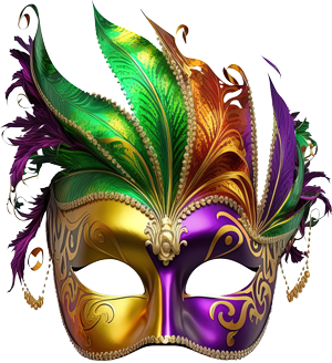 Mardi Gras Mask